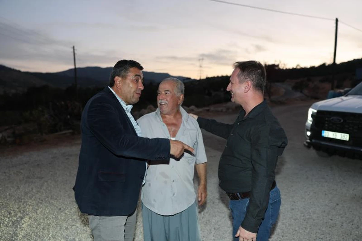 Başkan Önge'den Kuskan Mahallesi'ni Ziyaret Etti