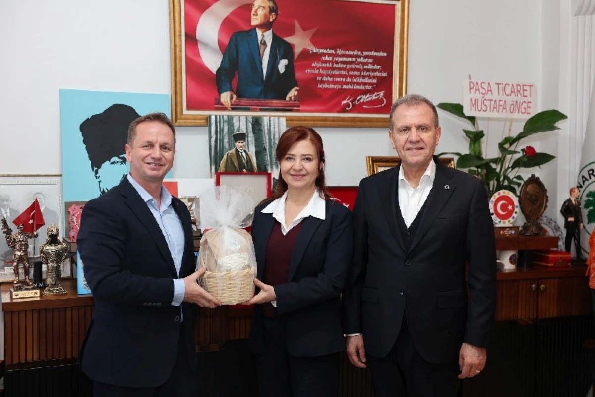 Başkan Se&ccedil;er G&uuml;lnar Belediyesini Ziyaret Etti