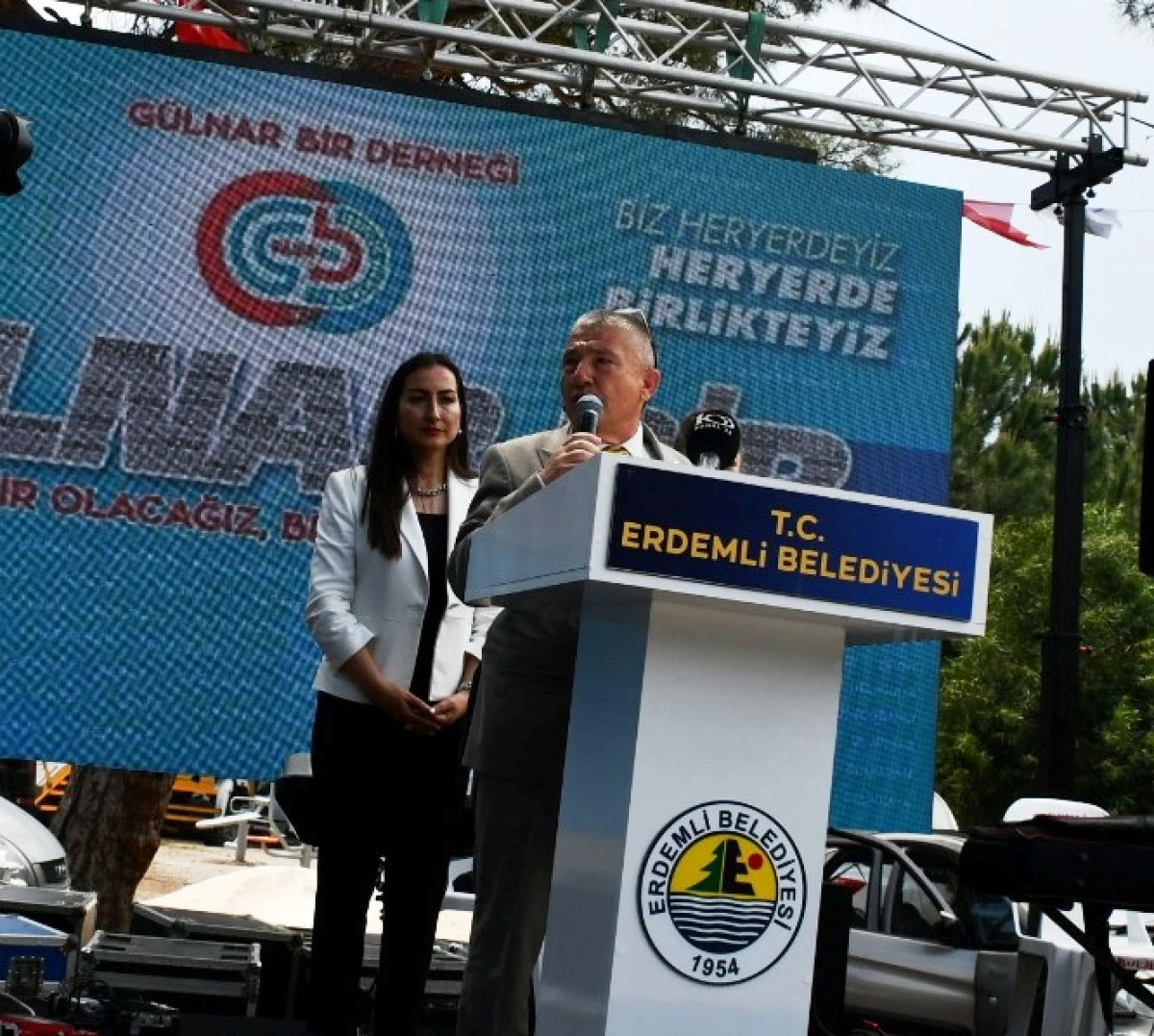  Başkan Yardımcısı Mustafa Denk , Gülnar Bir Derneği Erdemli Şenliği'ne Katıldı
