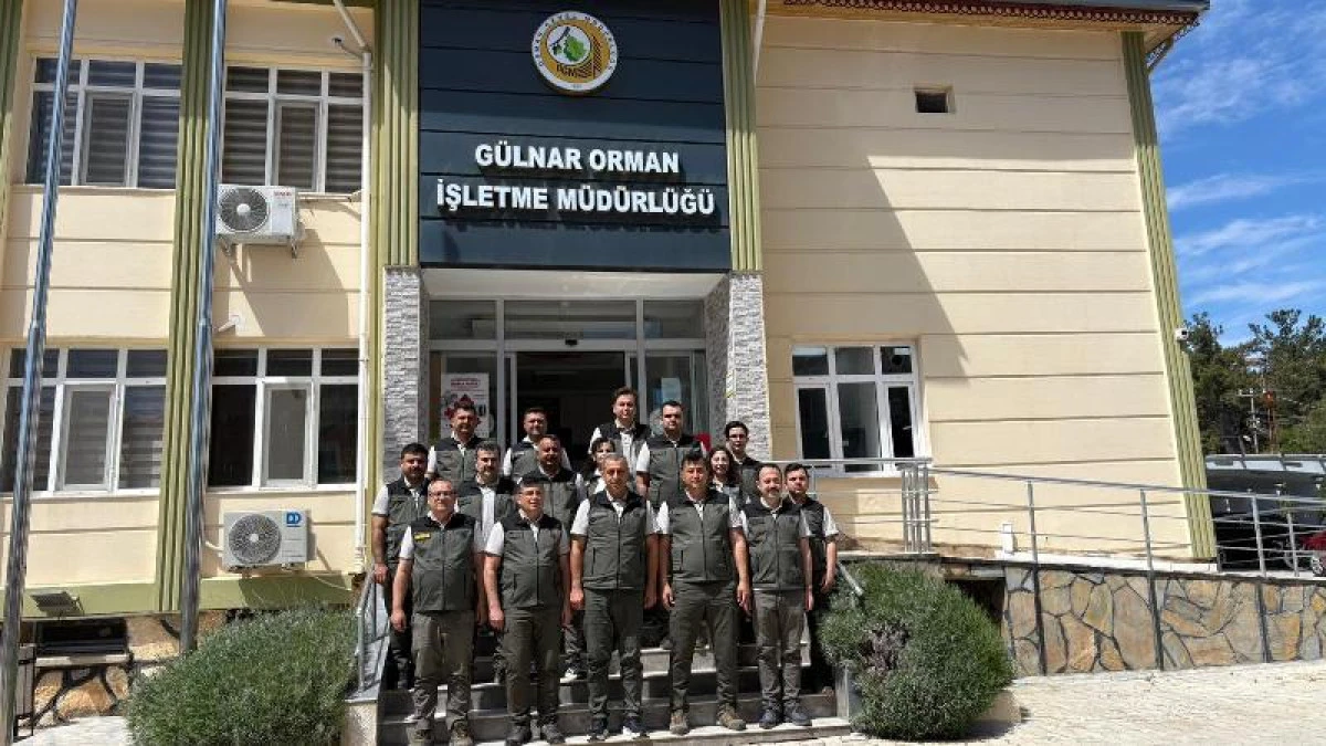 B&ouml;lge M&uuml;d&uuml;r&uuml; Zafer Kızıl&rsquo;dan G&uuml;lnar Orman İşletme M&uuml;d&uuml;rl&uuml;ğ&uuml;&rsquo;ne Ziyaret