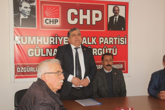 CHP Gülnar Belediye Başkan A.Adayı Faruk Ateş Başvurusunu Yaptı