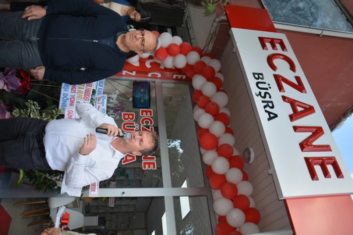 Gülnar'da Büşra Eczanesi Dualarla Açıldı