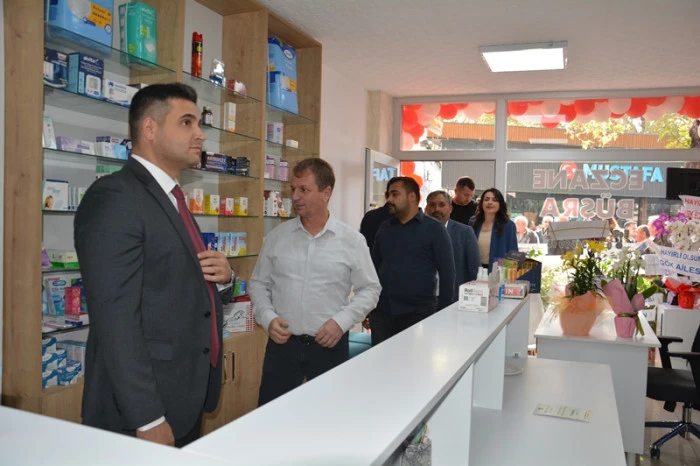 Gülnar'da Büşra Eczanesi Dualarla Açıldı