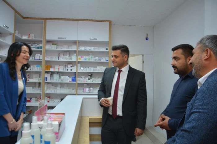 Gülnar'da Büşra Eczanesi Dualarla Açıldı