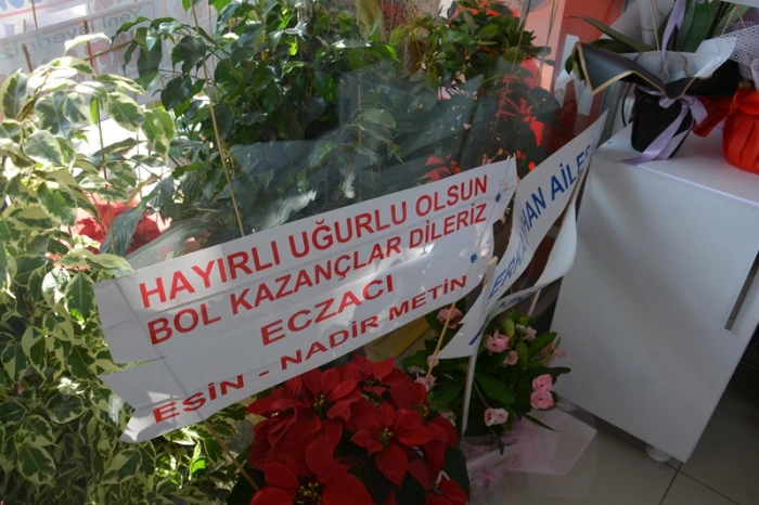 Gülnar'da Büşra Eczanesi Dualarla Açıldı