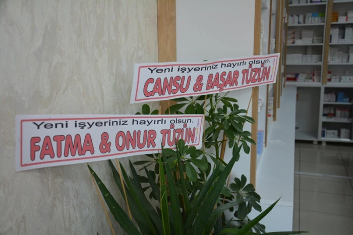 Gülnar'da Büşra Eczanesi Dualarla Açıldı