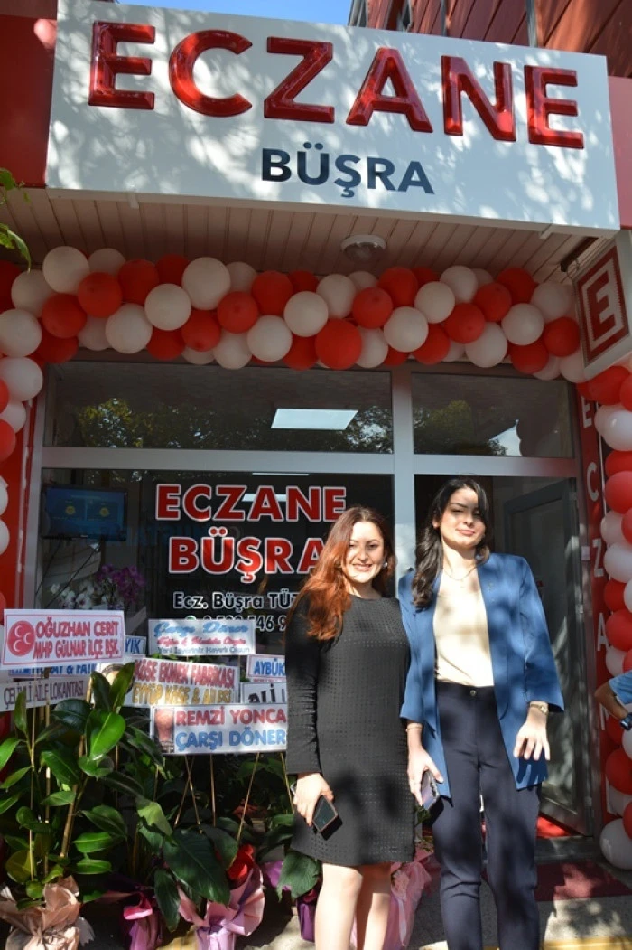 Gülnar'da Büşra Eczanesi Dualarla Açıldı