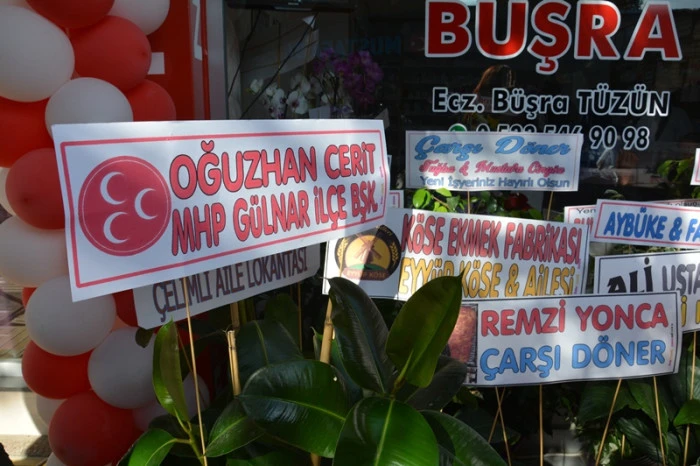 Gülnar'da Büşra Eczanesi Dualarla Açıldı