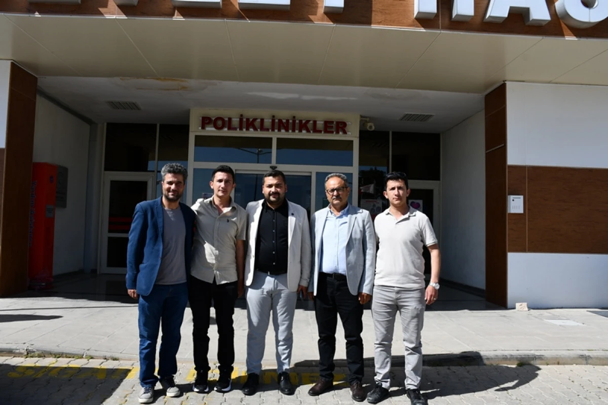 Gülnar Belediye Başkan Vekili Rasim Taşçı ve MHP İlçe Başkanı Oğuzhan Cerit'ten Hemşirelere Anlamlı Ziyaret