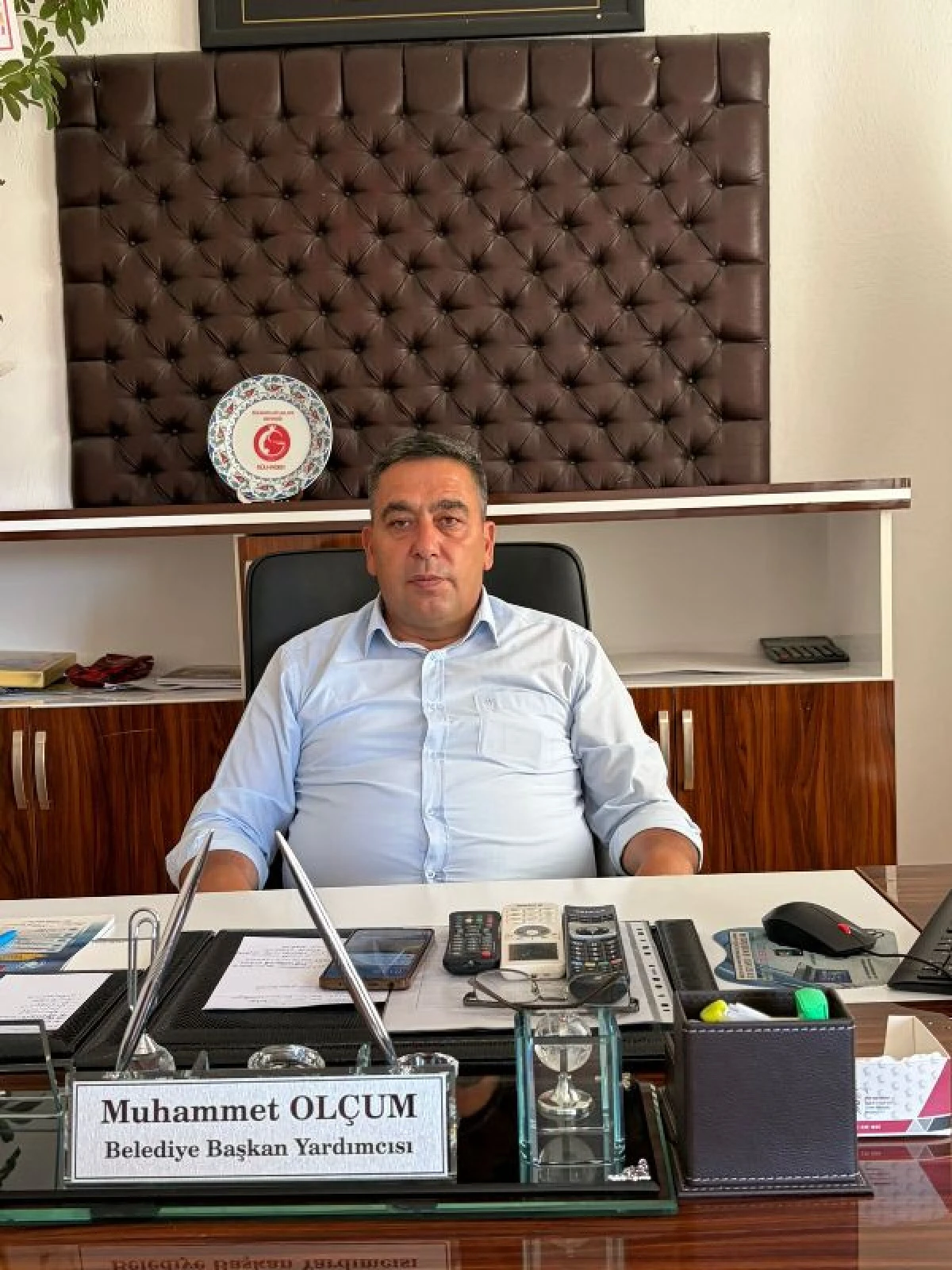 G&uuml;lnar Belediye Başkan Yardımcısı Muhammet Ol&ccedil;um&rsquo;un 30 Ağustos Zafer Bayramı dolayısıyla yayımlayabileceği tebrik mesajı