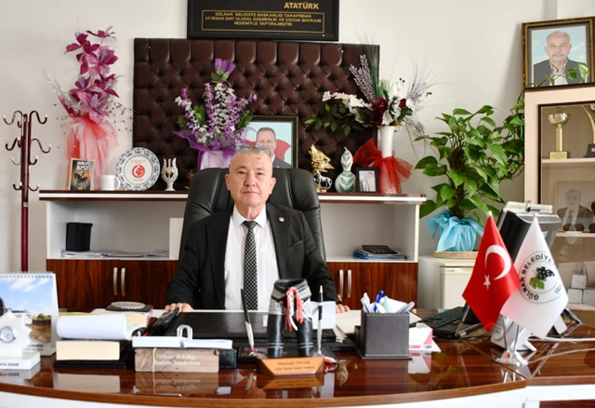 Gülnar Belediye Başkan Yardımcısı Mustafa Denkten'den