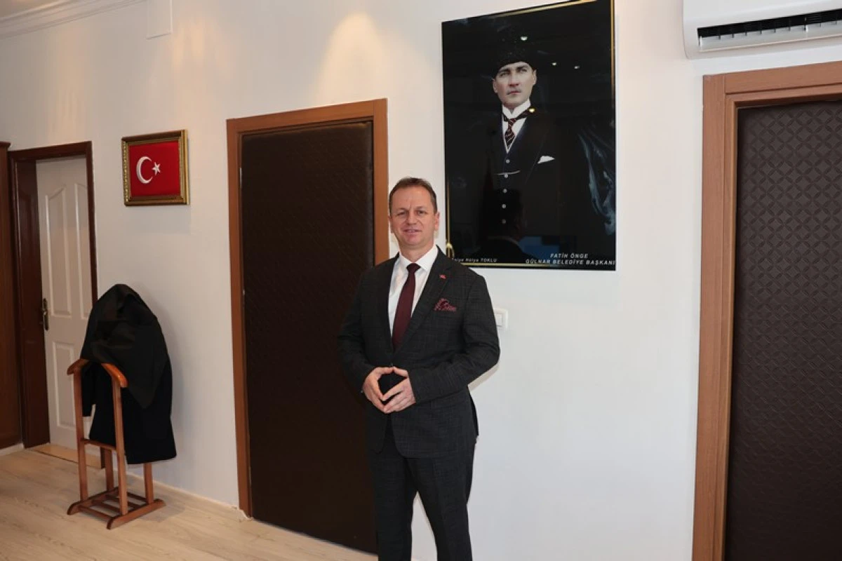 Gülnar Belediye Başkanı Fatih Önge, 29 Ekim Cumhuriyet Bayramı Dolayısıyla Mesaj Yayınladı