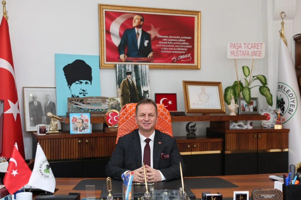 G&uuml;lnar Belediye Başkanı Fatih &Ouml;nge, belediyenin hizmetlerini değerlendirdi