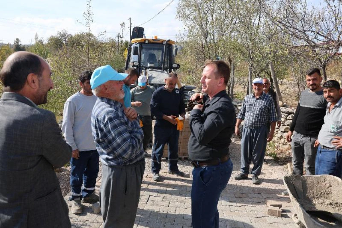 Gülnar Belediye Başkanı Fatih Önge'den Dayıcık Mahallesi'ne Ziyaret: Parke Çalışmaları Yerinde İncelendi