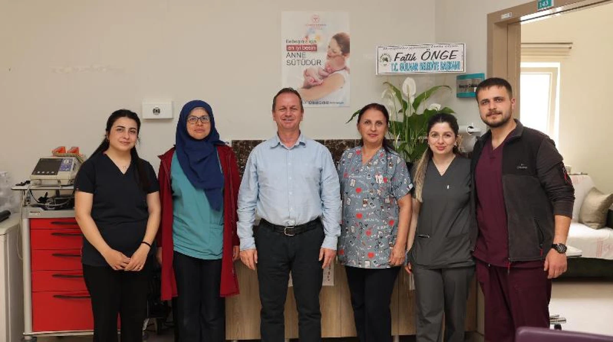 G&uuml;lnar Belediye Başkanı Fatih &Ouml;nge&rsquo;den Sağlık &Ccedil;alışanlarına Vefa Ziyareti