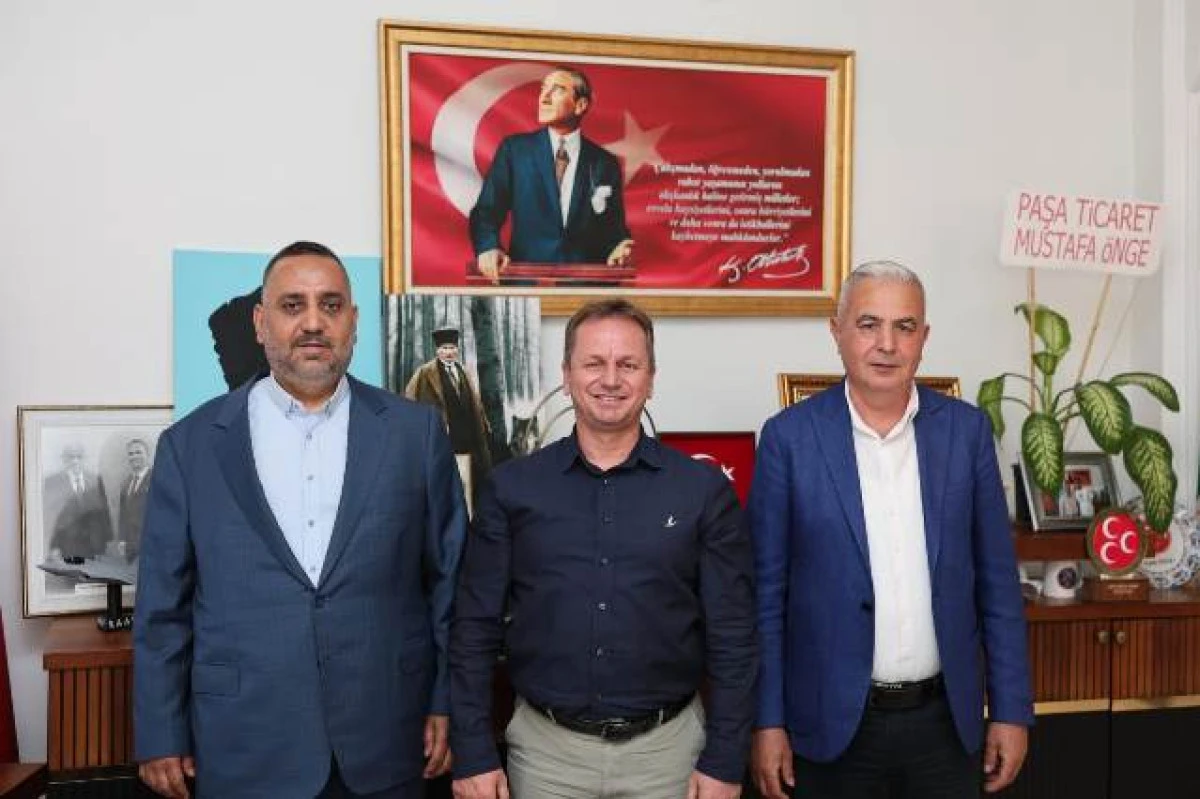 Gülnar Belediye Başkanı Fatih Önge'ye Önemli Ziyaret