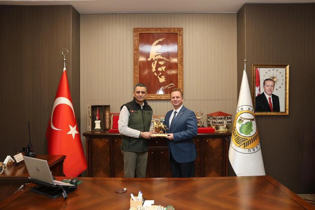 Gülnar Belediye Başkanı Önge'den Orman Bölge Müdürü Ataş'a Anlamlı Ziyaret