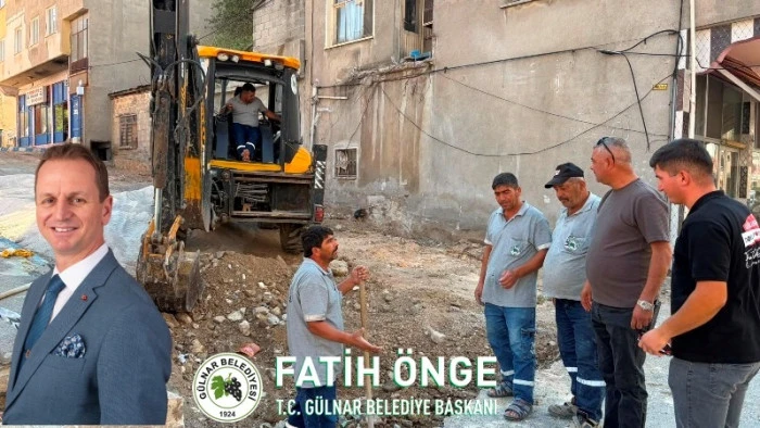 G&uuml;lnar Belediyesi Saray Mahallesi&rsquo;nde Parke D&ouml;şeme &Ccedil;alışması Başlattı