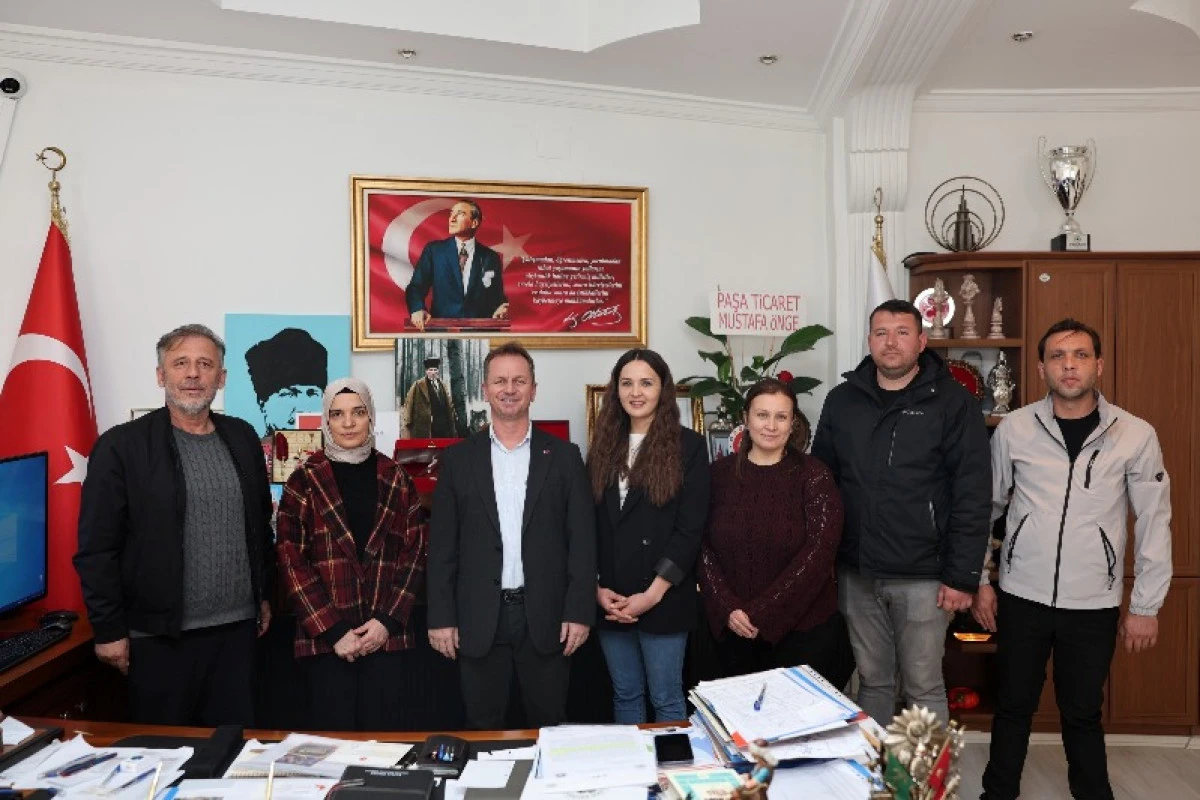 G&uuml;lnar Belediyesinde bayramlaşma t&ouml;reni d&uuml;zenlendi