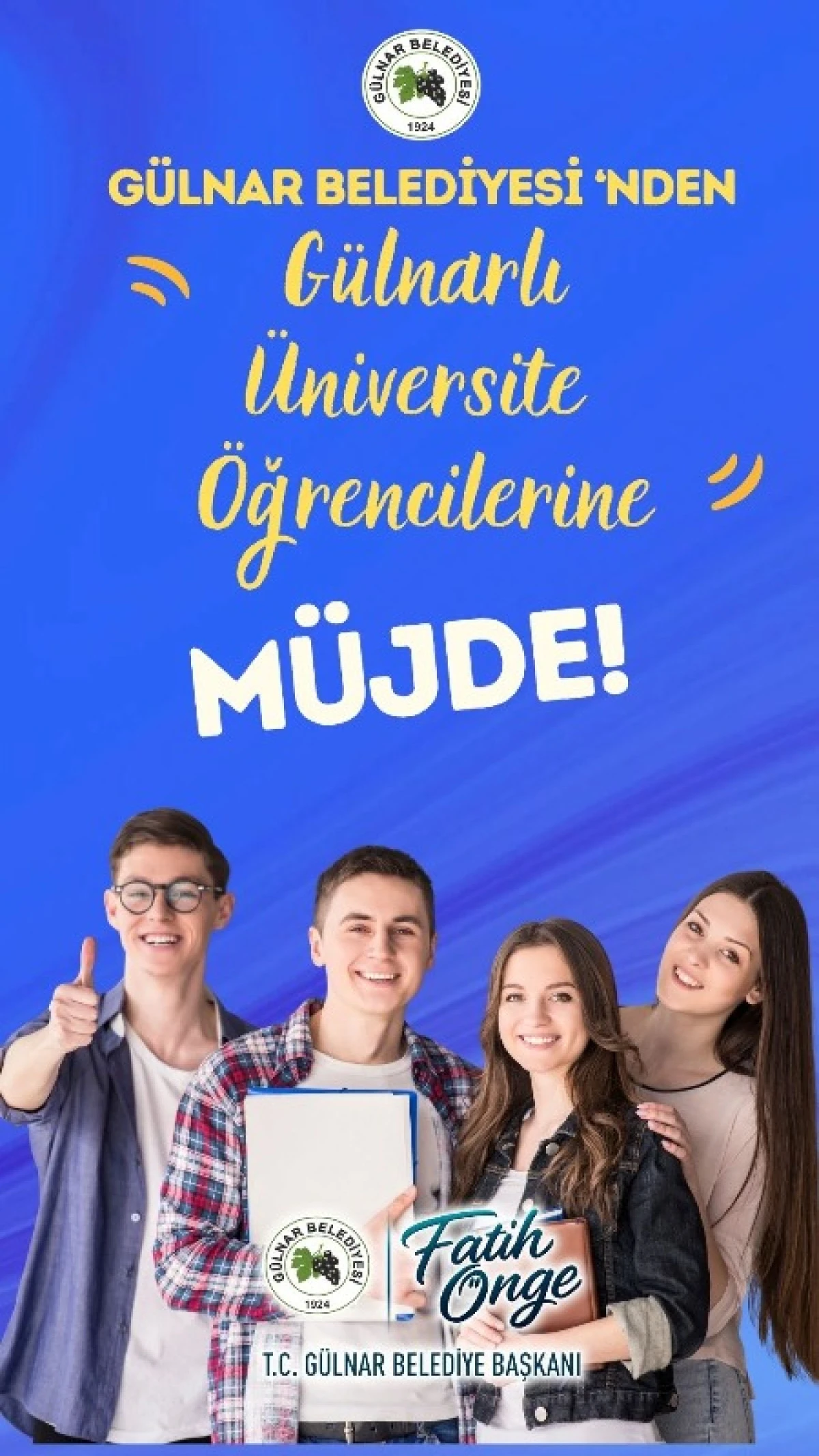 Gülnar Belediyesi’nden Üniversite Öğrencilerine Büyük Destek: 75 Öğrenciye Her Ay 2.250 TL Burs