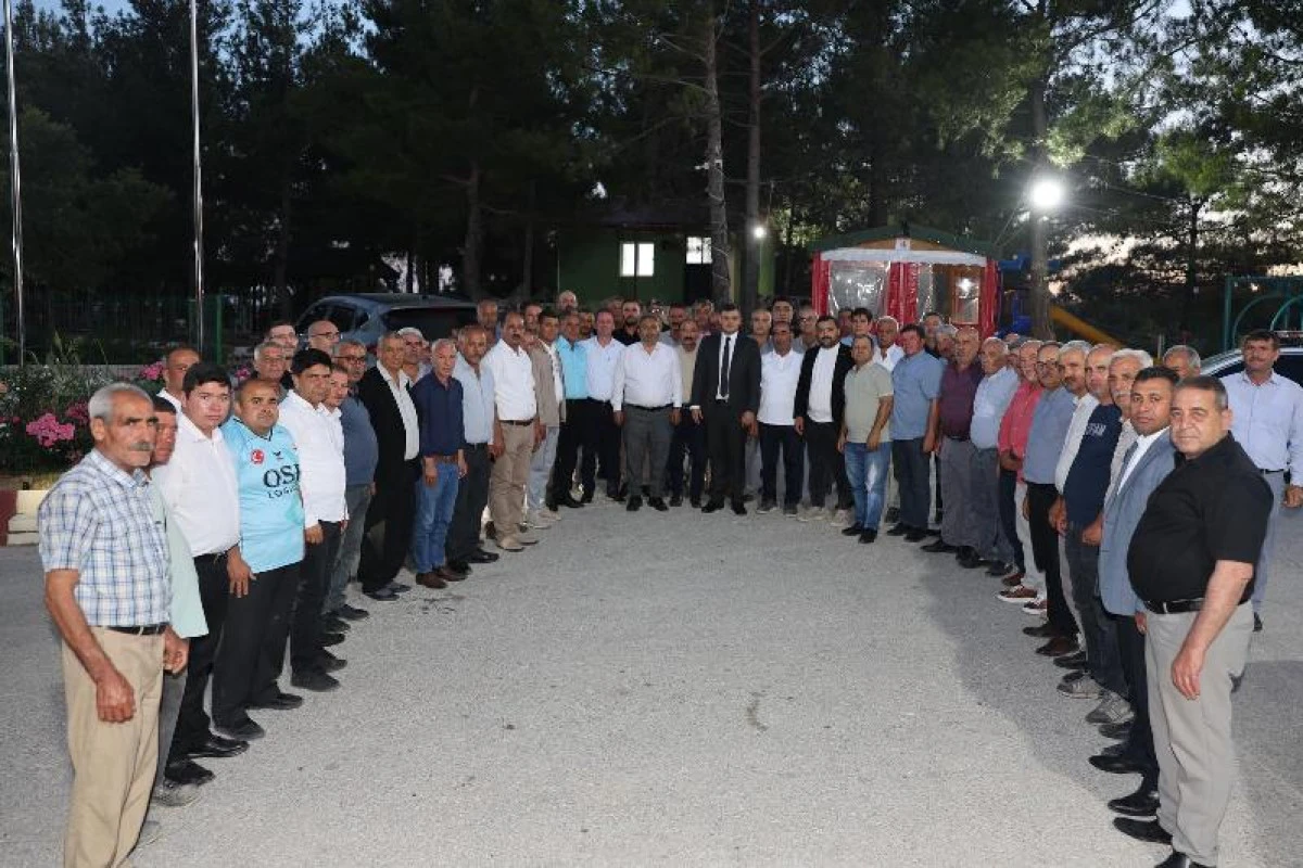 G&uuml;lnar Kaymakamı İsmail Şanal Onuruna Veda Programı D&uuml;zenlendi