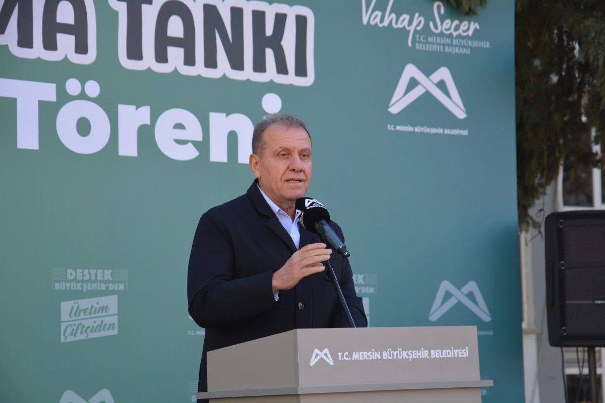 Gülnar Üreticilerine Güneş Paneli ve Süt Soğutma Tankeri Desteği