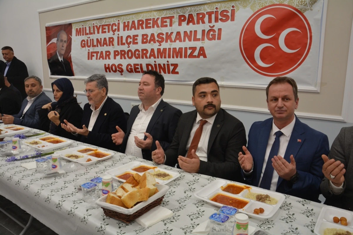 G&uuml;lnar&rsquo;da Cumhur İttifakı İftar Sofrasında Buluştu