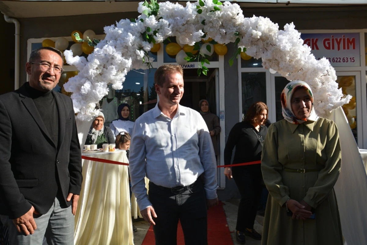 Gülnar’da Yeni İş Yeri Kapılarını Açtı: Kaymakam ve Başkan’dan Destek Mesajları