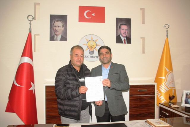 Hümmet Büyük A.Adaylık Başvurusunu Yaptı