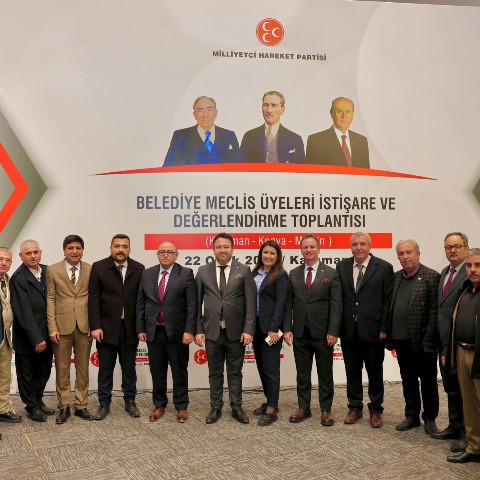 Karaman'da MHP Belediye Meclis Üyeleri İstişare ve Değerlendirme Toplantısı yapıldı