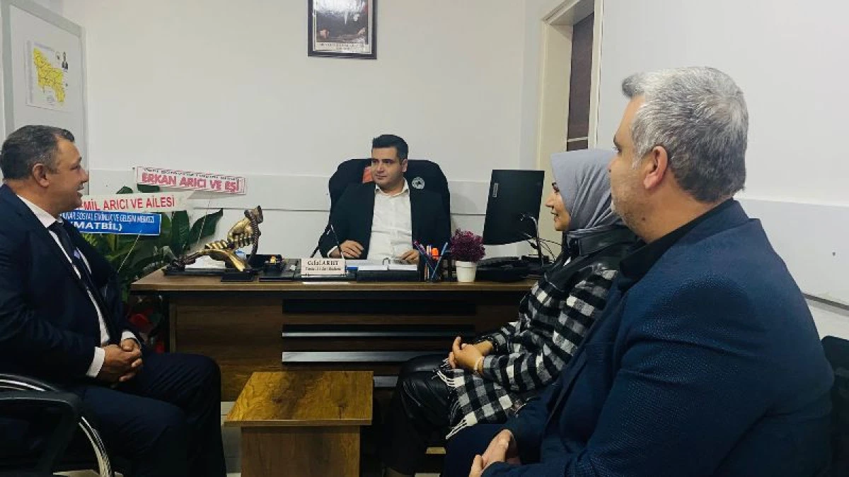 Kaymakam Şanal ve Başkan Yardımcısı Özer'den Gülnar Belediyesi Birimlerine Ziyaret Etti