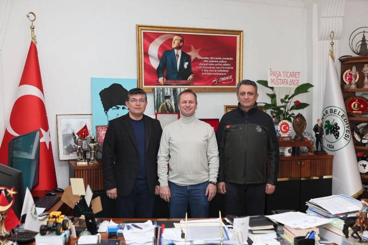 Mersin Orman B&ouml;lge M&uuml;d&uuml;rl&uuml;ğ&uuml;&rsquo;nden G&uuml;lnar Belediyesi&rsquo;ne Ziyaret