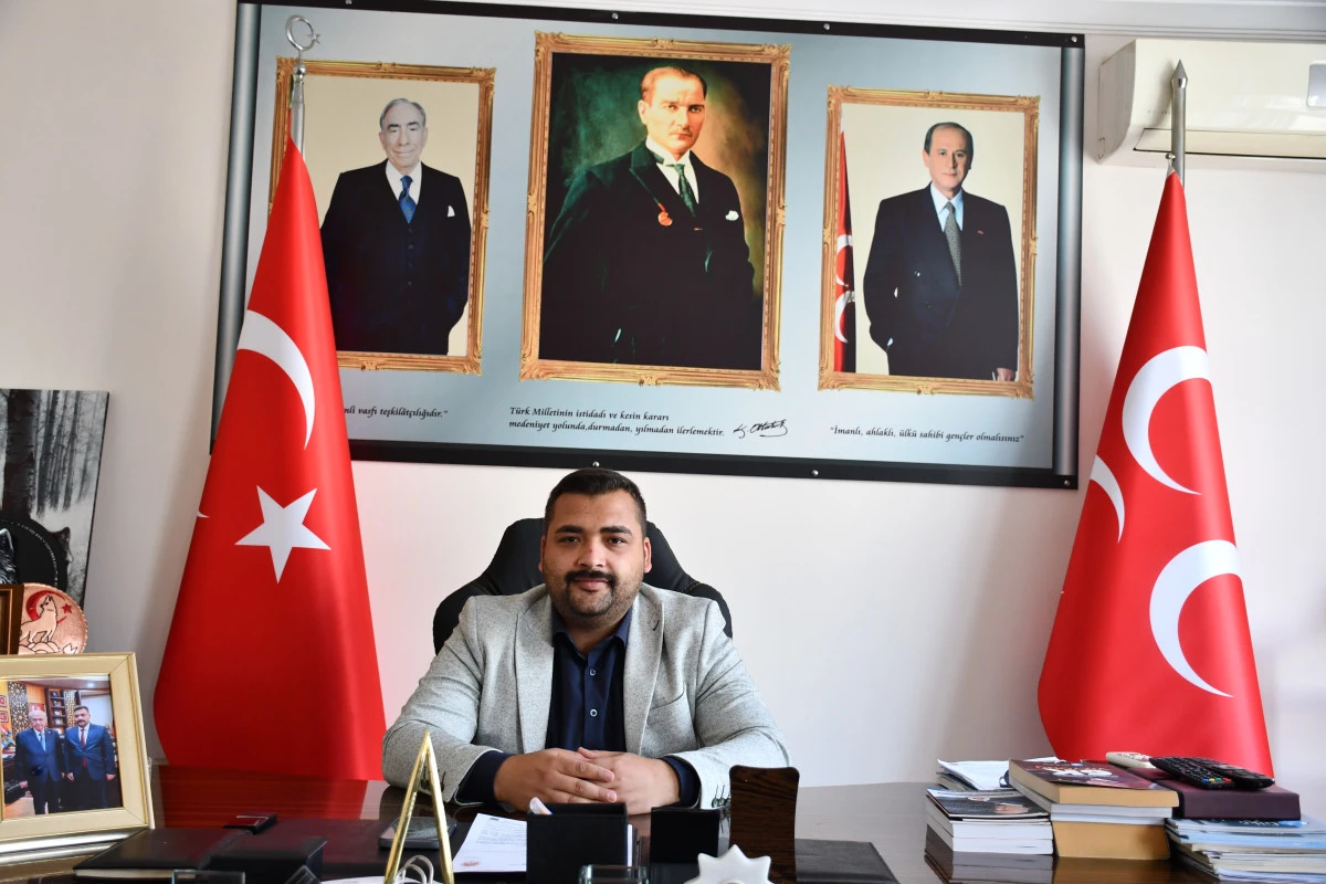 MHP Gülnar İlçe Başkanı Oğuzhan Cerit'ten 29 Ekim Cumhuriyet Bayramı Mesajı