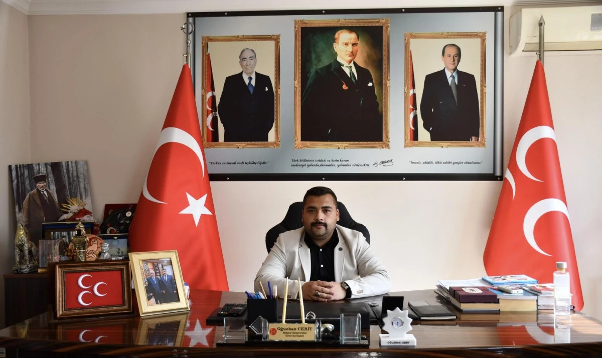 MHP Gülnar İlçe Başkanı Oğuzhan Halil Cerit 2025-2026 Eğitim Öğretim yılı dolayısıyla mesaj Yaınladı