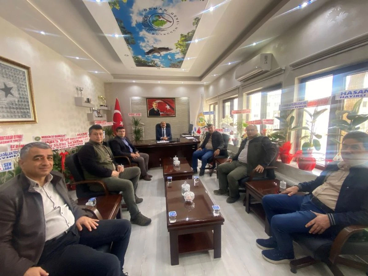 Orman İşletme M&uuml;d&uuml;rlerinden Hayırlı Olsun Ziyareti