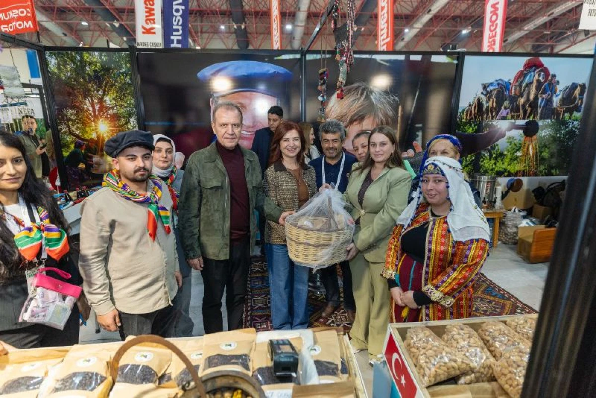 Tarım Fuarının Göz Bebeği Gülnar Belediye standı Yoğun İlgi Gördü