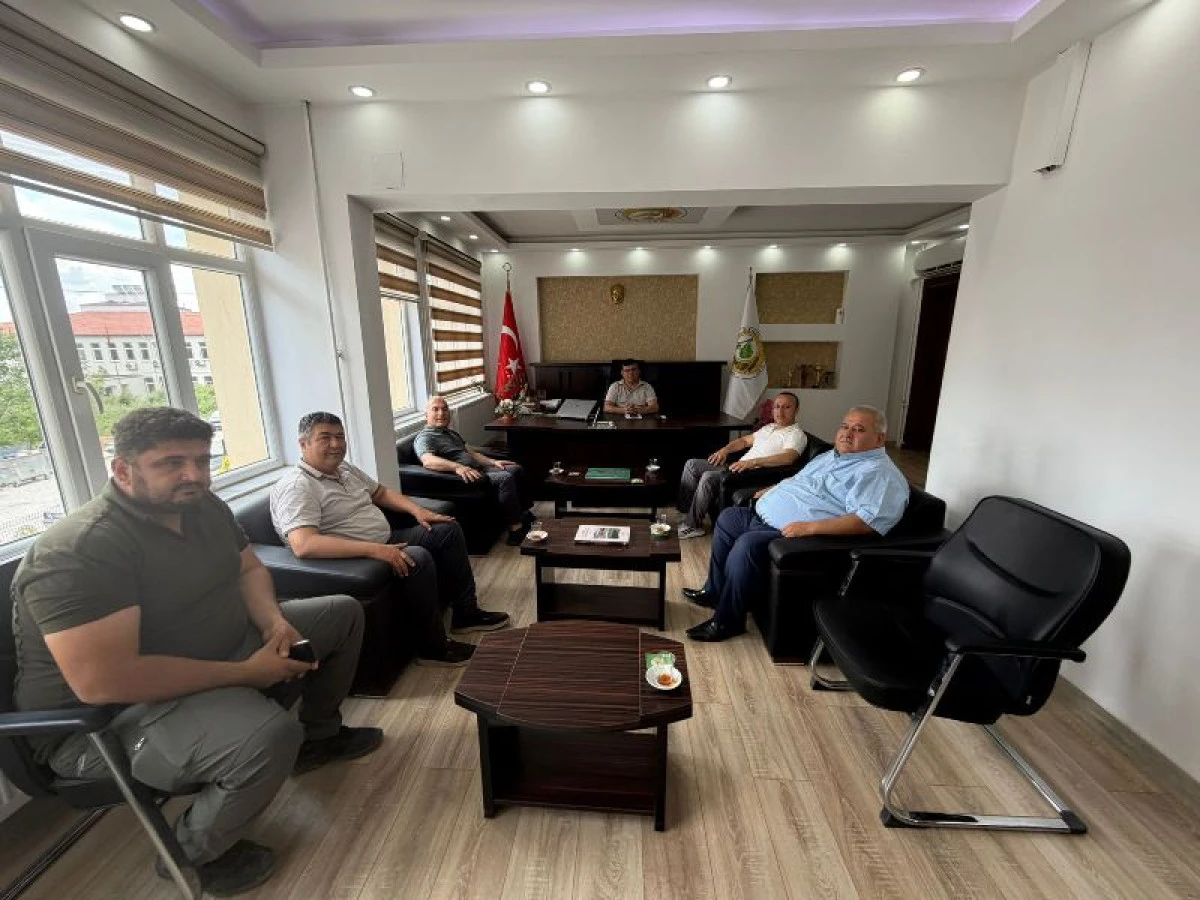 TO&Ccedil; BİR-SEN Mersin 2 No'lu Şubesi'nden G&uuml;lnar Orman İşletme M&uuml;d&uuml;rl&uuml;ğ&uuml;'ne Ziyaret