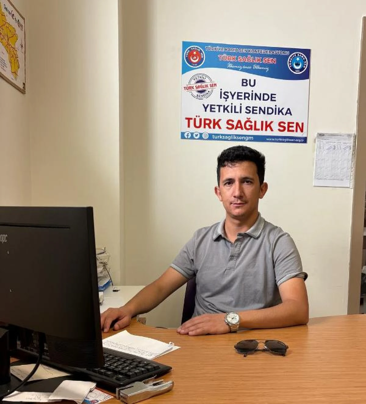 Türk Sağlık-Sen Gülnar İlçe Temsilcisi Yunus Erzurum'dan Kurban Bayramı Mesajı