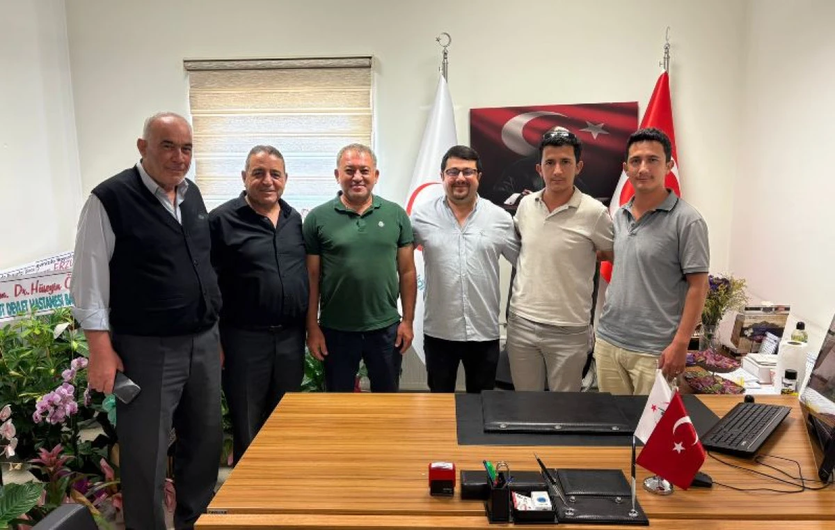 Türk Sağlık Sen'den Başhekim Kamış'a Hayırlı Olsun Ziyareti: 