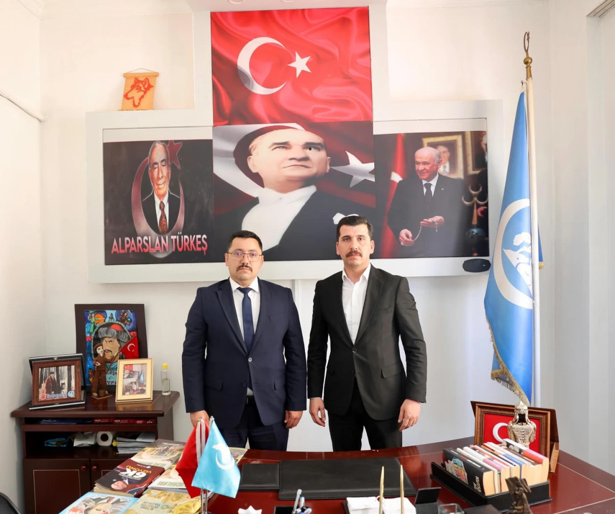 &Uuml;lk&uuml; Ocakları İl Başkanı Ahmet Bebek&rsquo;ten G&uuml;lnar&rsquo;a Ziyaret