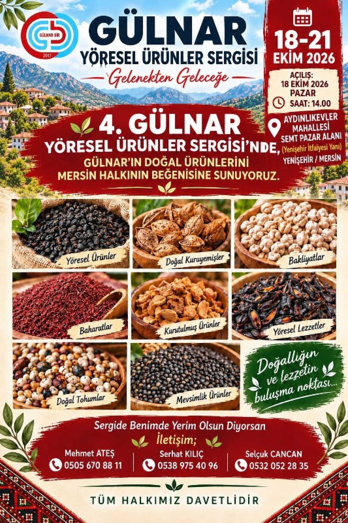Uysal,G&uuml;lnar Y&ouml;resel &Uuml;r&uuml;nler Sergimize Davetlisiniz