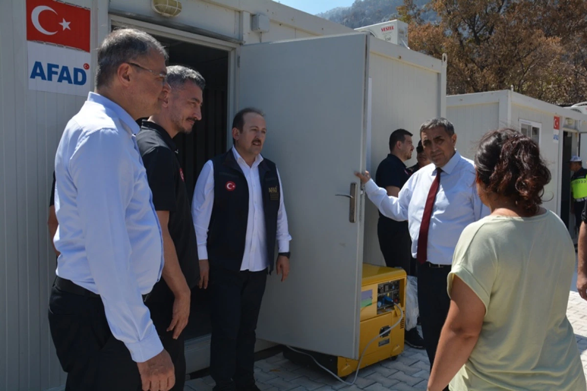 Vali Afad Başkanı Ali Hamza Pehlivan Kırtıl Mahallesinde Vatandaşlarla Buluştu