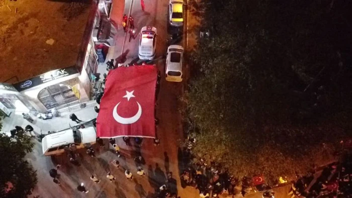 Gülnar’da Fener Alayı Yürüyüşü Coşkusu