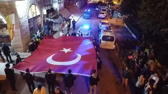 Gülnar’da Fener Alayı Yürüyüşü Coşkusu